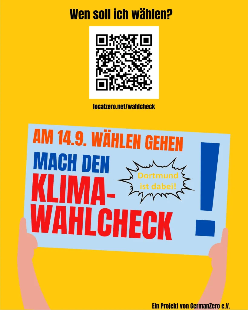 Klima-Wahlcheck für die Kommunalwahlen in Dortmund
